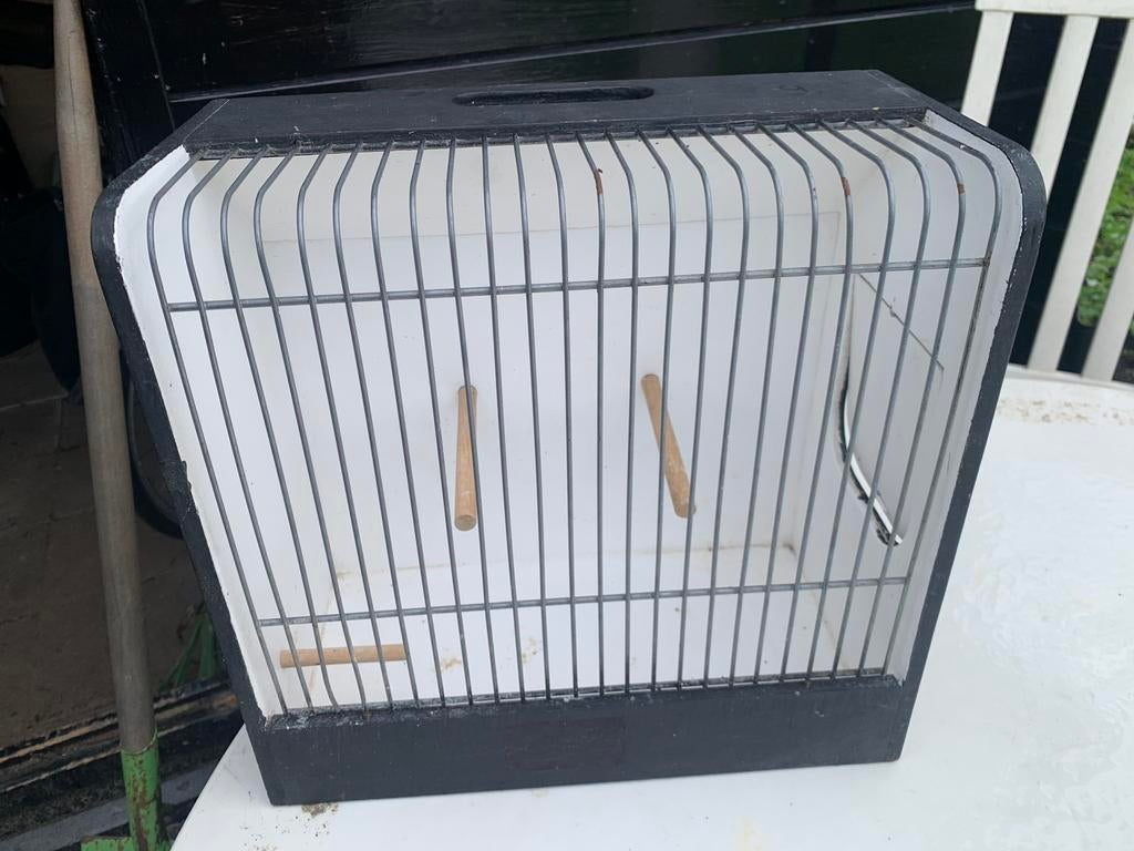 Vogelkooi, Dieren en Toebehoren, Ophalen of Verzenden, Zo goed als nieuw, Hout, Vogelkooi