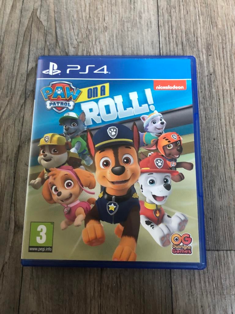 Paw Patrol On A Roll! PS4 game, Spelcomputers en Games, Avontuur en Actie, Gebruikt, 1 speler, Ophalen of Verzenden