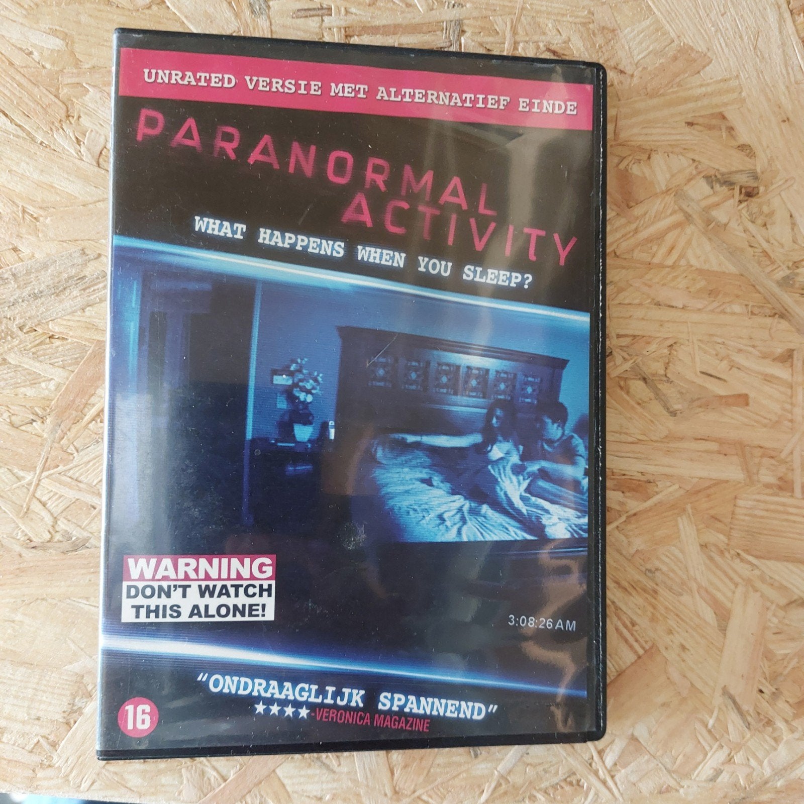 Paranormal Activity DVD - Ongekende spanning!, Cd's en Dvd's, Dvd's | Horror, Vanaf 16 jaar, Speciale editie, Nederlands, Ophalen of Verzenden