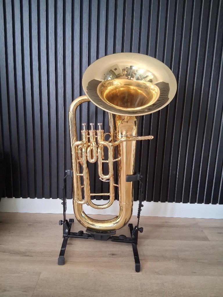 Frontbell euphonium bariton Besson, Ophalen of Verzenden, Gebruikt, Euphonium of Tenortuba, Met koffer of draagtas