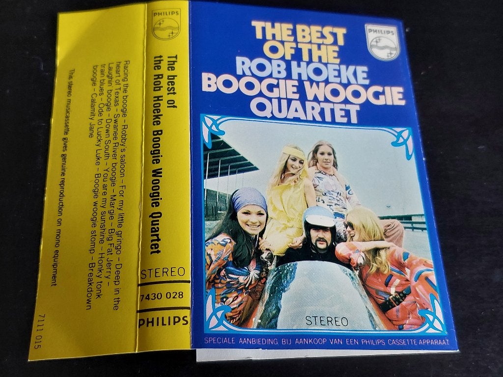 ROB HOEKE BOOGIE WOOGIE QUARTET - THE BEST OF (MC), 1 bandje, Ophalen of Verzenden, Zo goed als nieuw, Origineel