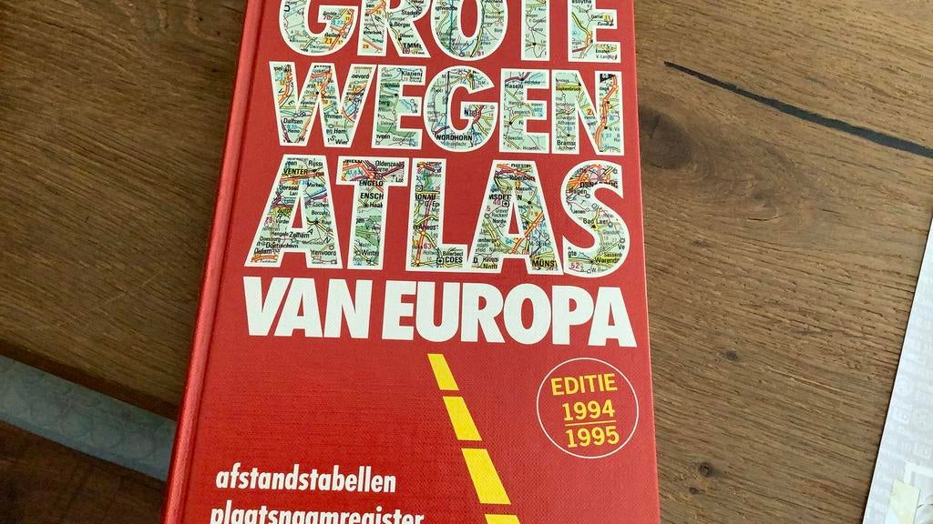 Grote wegen atlas, Ophalen of Verzenden, Zo goed als nieuw, Economie en Marketing
