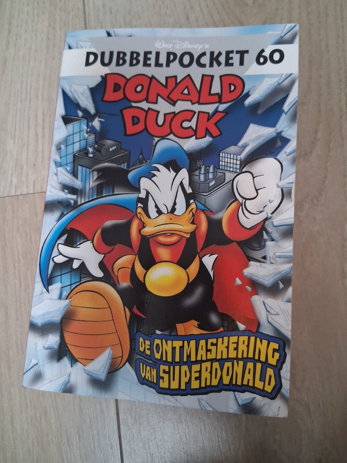 Donald Duck superpocket 60 De ontmaskering van SuperDonald, Eén comic, Ophalen of Verzenden, Europa