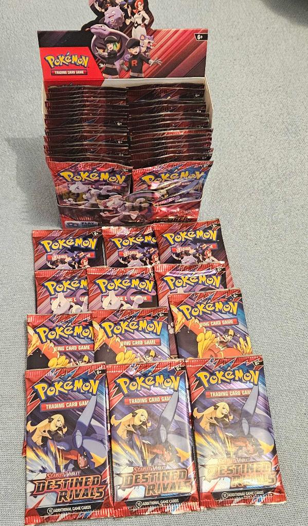 Pokemon Destined Rivals Booster Packs, Ophalen, Nieuw, Booster, Foil