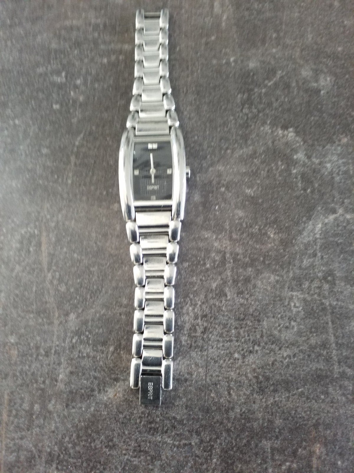 Mooi Esprit Horloge - 17.5 cm lengte, Staal, Gebruikt, Staal, Ophalen of Verzenden