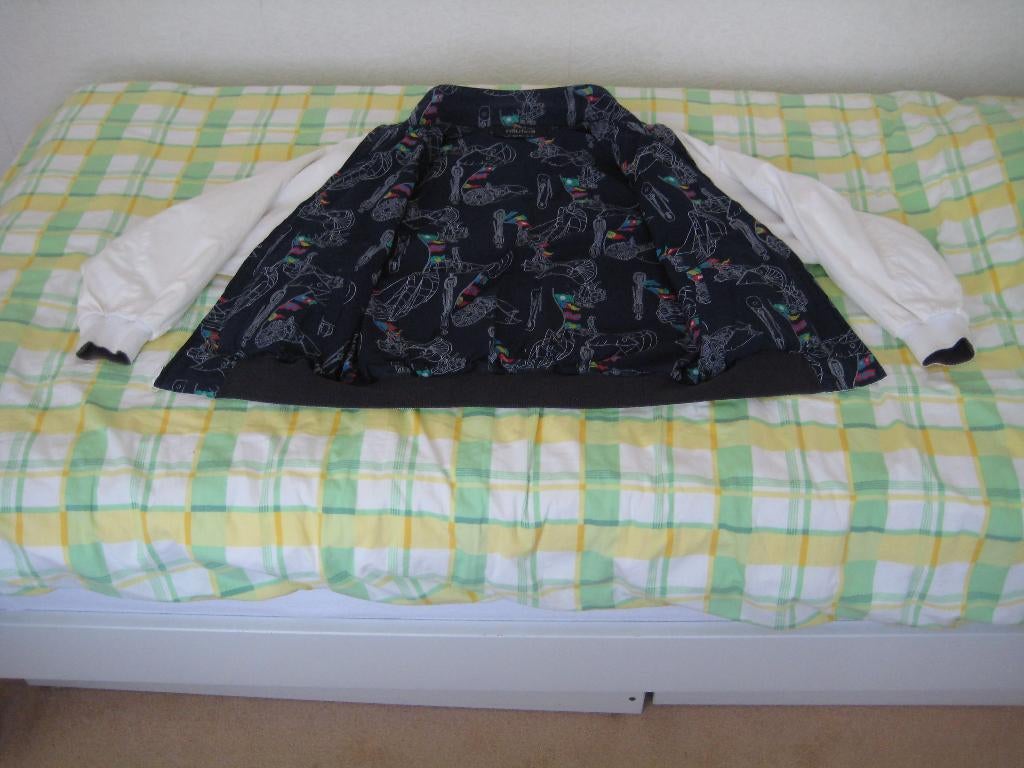 Jack Maat : 40-42.Nautica mooi gevoerd., Maat 38/40 (M), Wit, Ophalen of Verzenden, Nautica