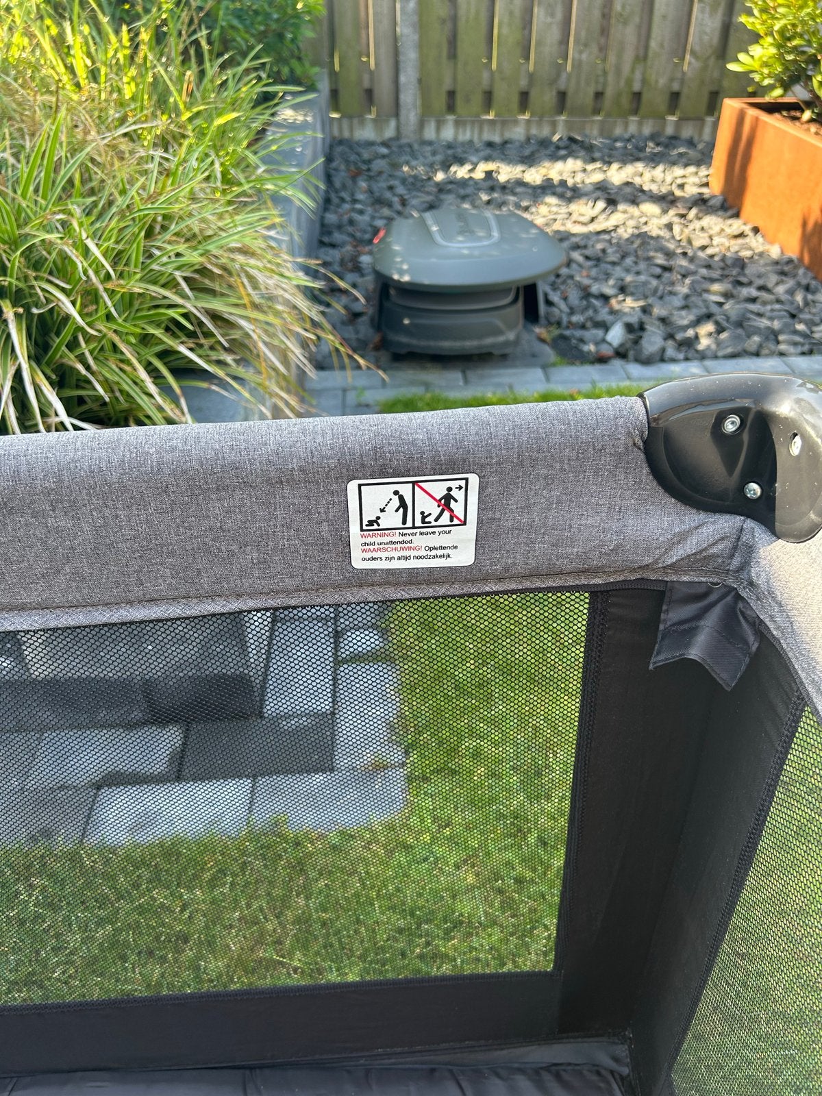Opvouwbare Campingbox - Titanium Baby, Kinderen en Baby's, Ophalen of Verzenden, Zo goed als nieuw, Vierkant