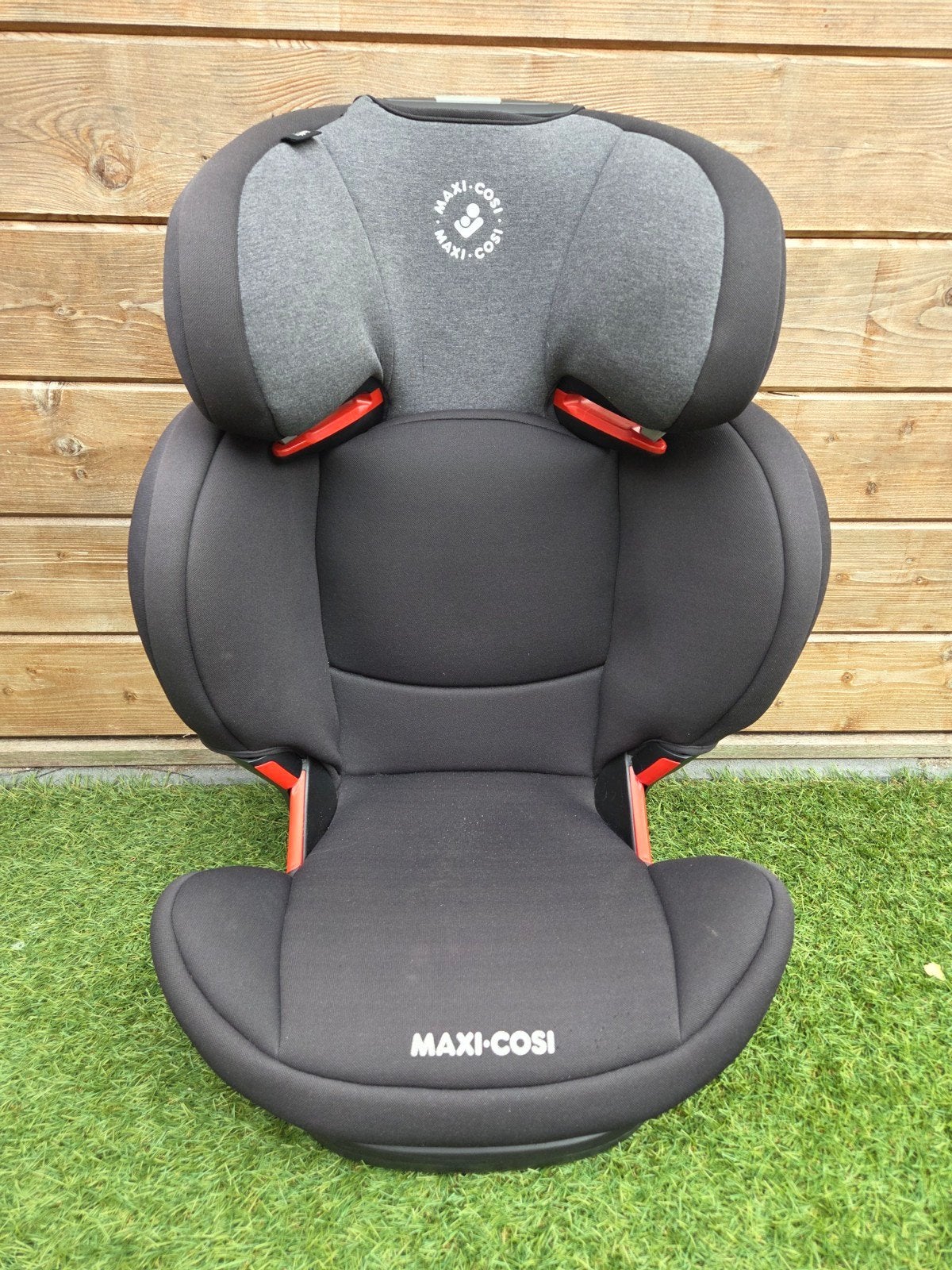 Maxi-Cosi RodiFix autostoel - Zwart/Grijs, Ophalen, Autogordel of Isofix, Gebruikt, 15 t/m 36 kg