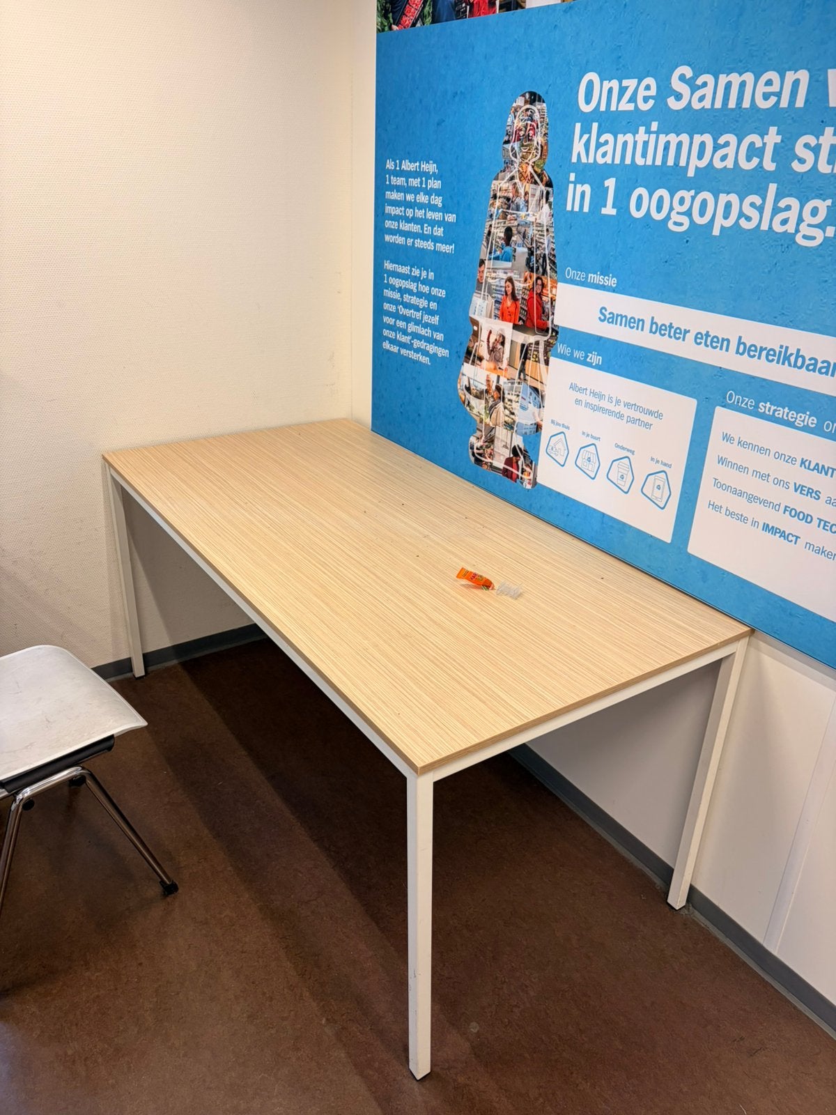 Tafel, gratis ophalen, Huis en Inrichting, Bureaus, Ophalen, Gebruikt