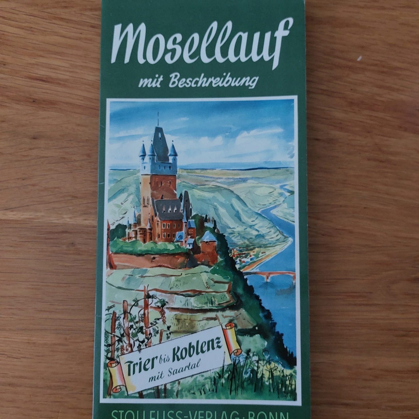 Mosellauf Duitse gids uit jaren '60 voor hele Moezelgebied, Boeken, Europa, Ophalen of Verzenden, Reisgids of -boek, Gelezen