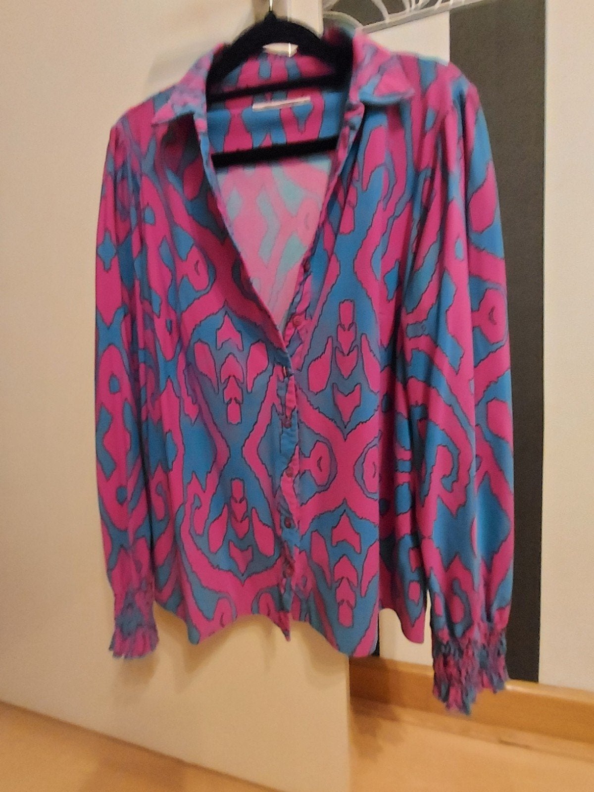 Studio Anneloes blouse met opvallende print, Studio Anneloes, Meerkleurig, Maat 42/44 (L), Ophalen of Verzenden