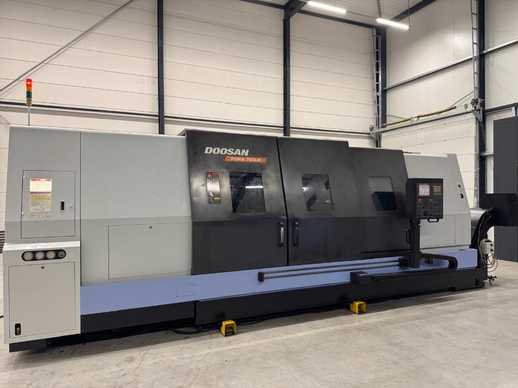 Doosan Puma 700LM Krachtige CNC-draaibank, Ophalen, Zo goed als nieuw