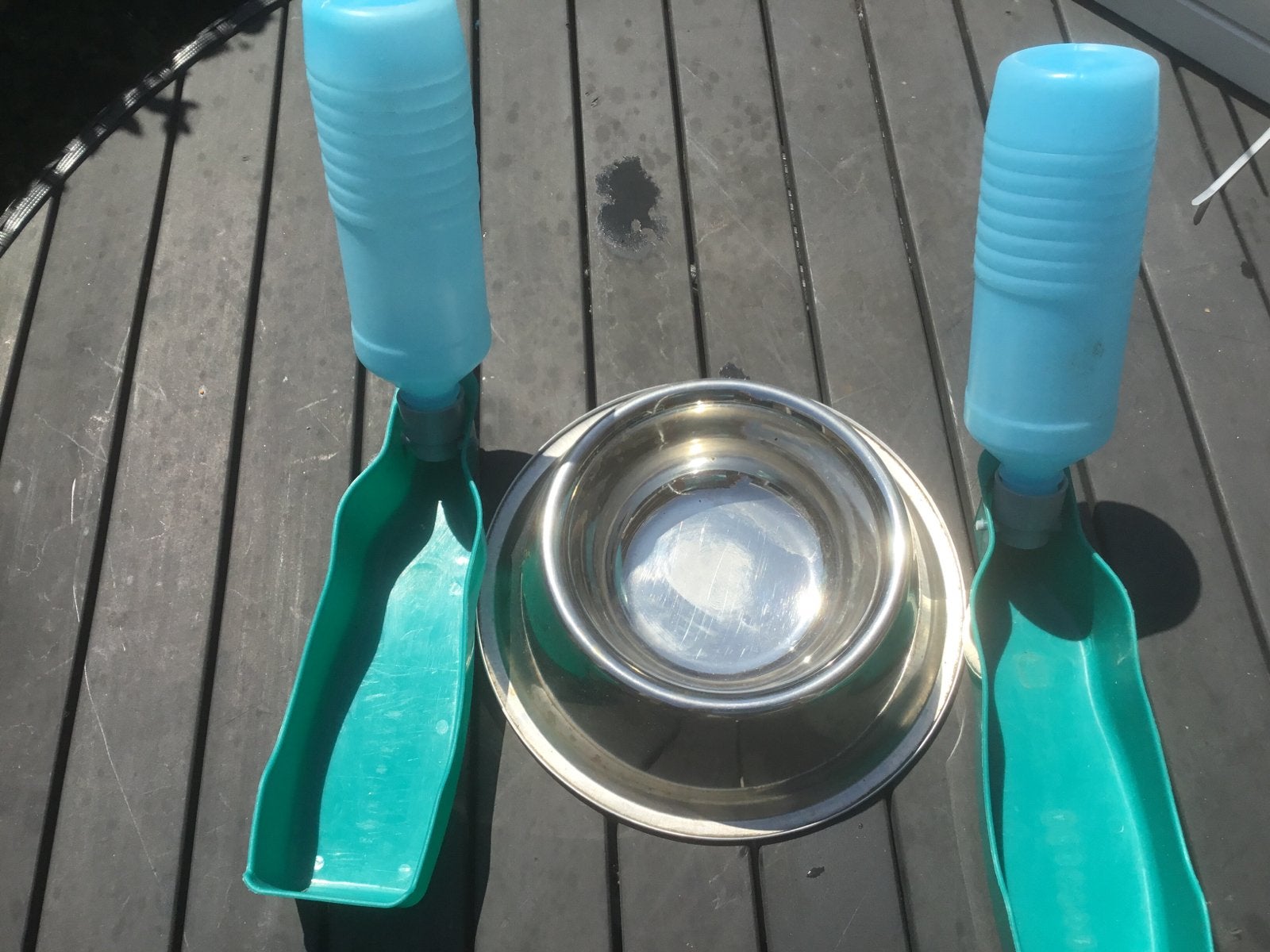 Waterflesjes voor de hond ,plus bak, Dieren en Toebehoren, Ophalen of Verzenden