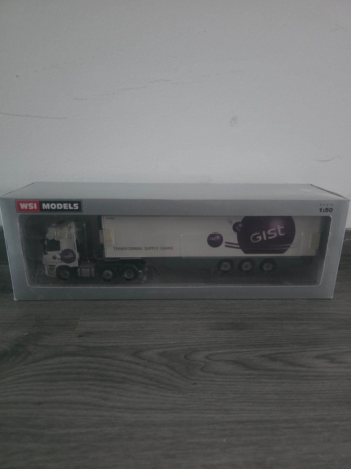 GIST Vrachtwagen WSI Models 1:50 - Nieuw in doos, Verzenden, Nieuw, Bus of Vrachtwagen, Wsi