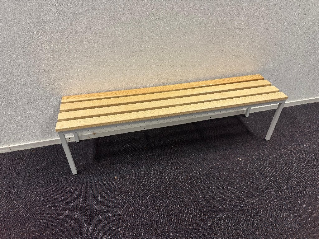 Garderobe zitbank 150cm, Ophalen, Zo goed als nieuw