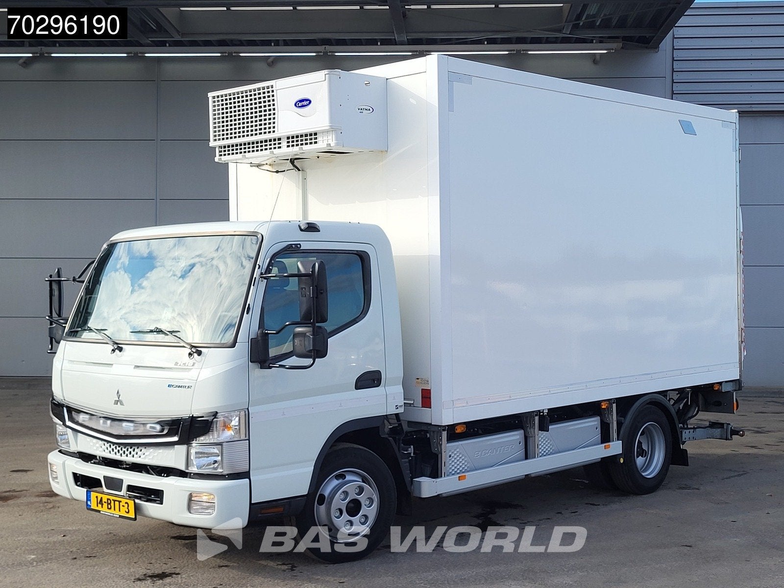 Mitsubishi Mitsubishi 7C18 4X2 100% Electric! NL-Truck Carri, Auto's, Automaat, Stof, Wit, Te koop