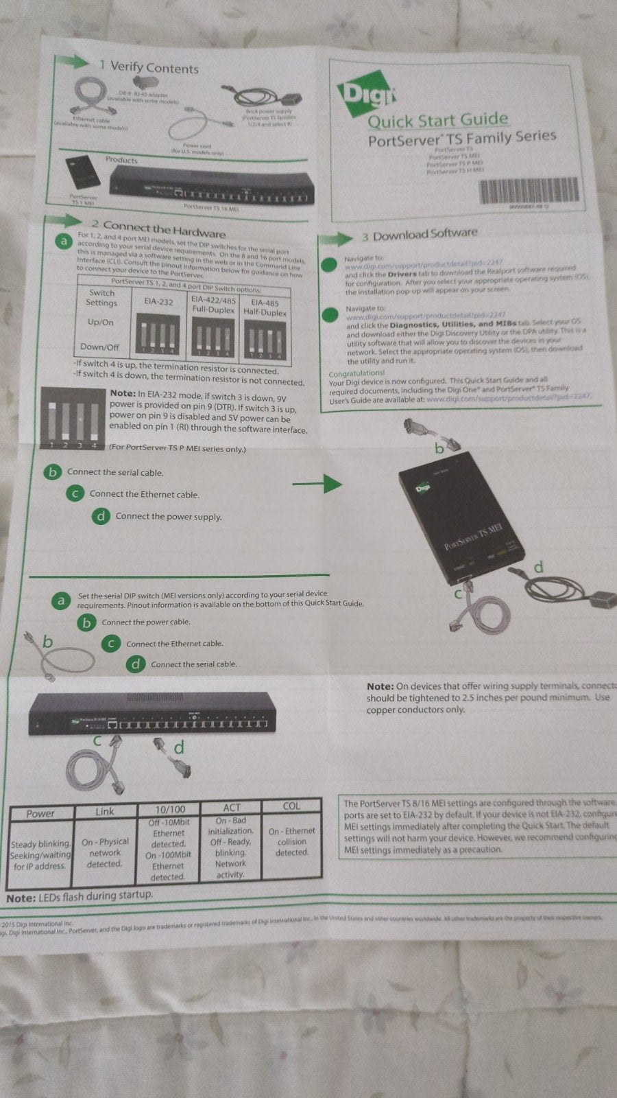 digi portserver ts family series, Computers en Software, Ophalen of Verzenden, Nieuw