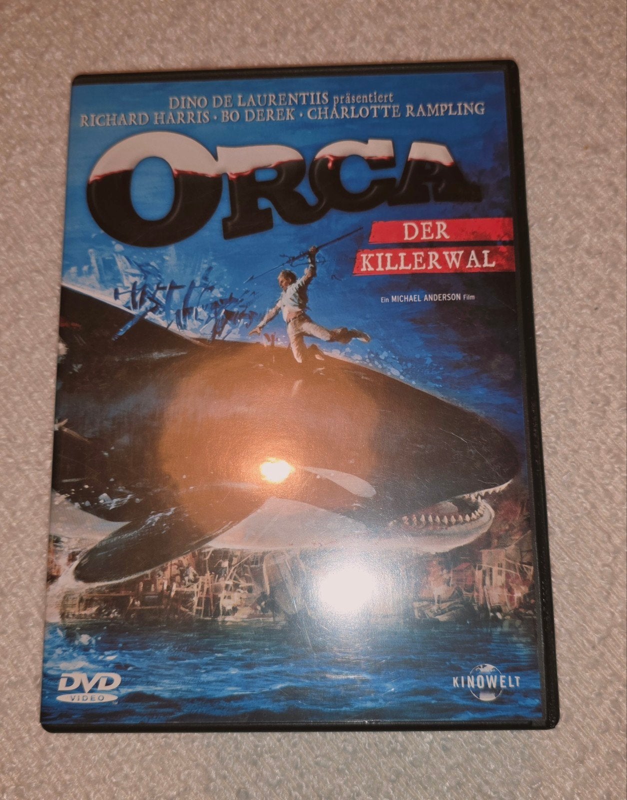 Orca - DVD - Eng gesproken, NL ondertiteld, Alle leeftijden, Ophalen of Verzenden, Zo goed als nieuw