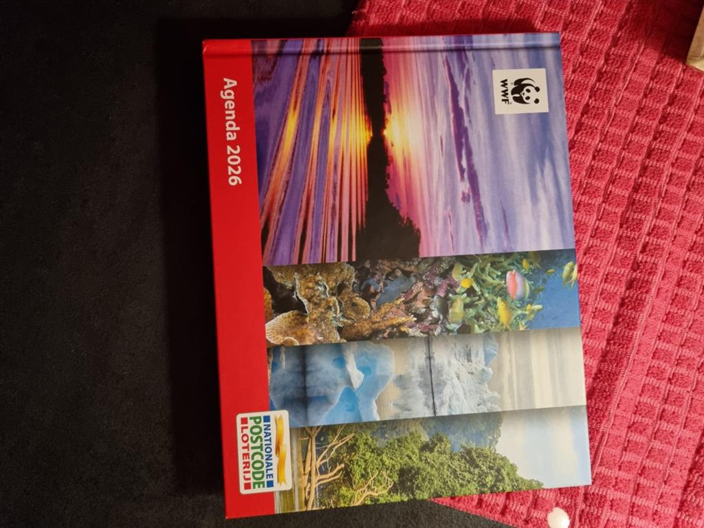 Agenda Wereld Natuur Fonds postcodeloterij, Diversen, Agenda's, Ophalen of Verzenden, Nieuw