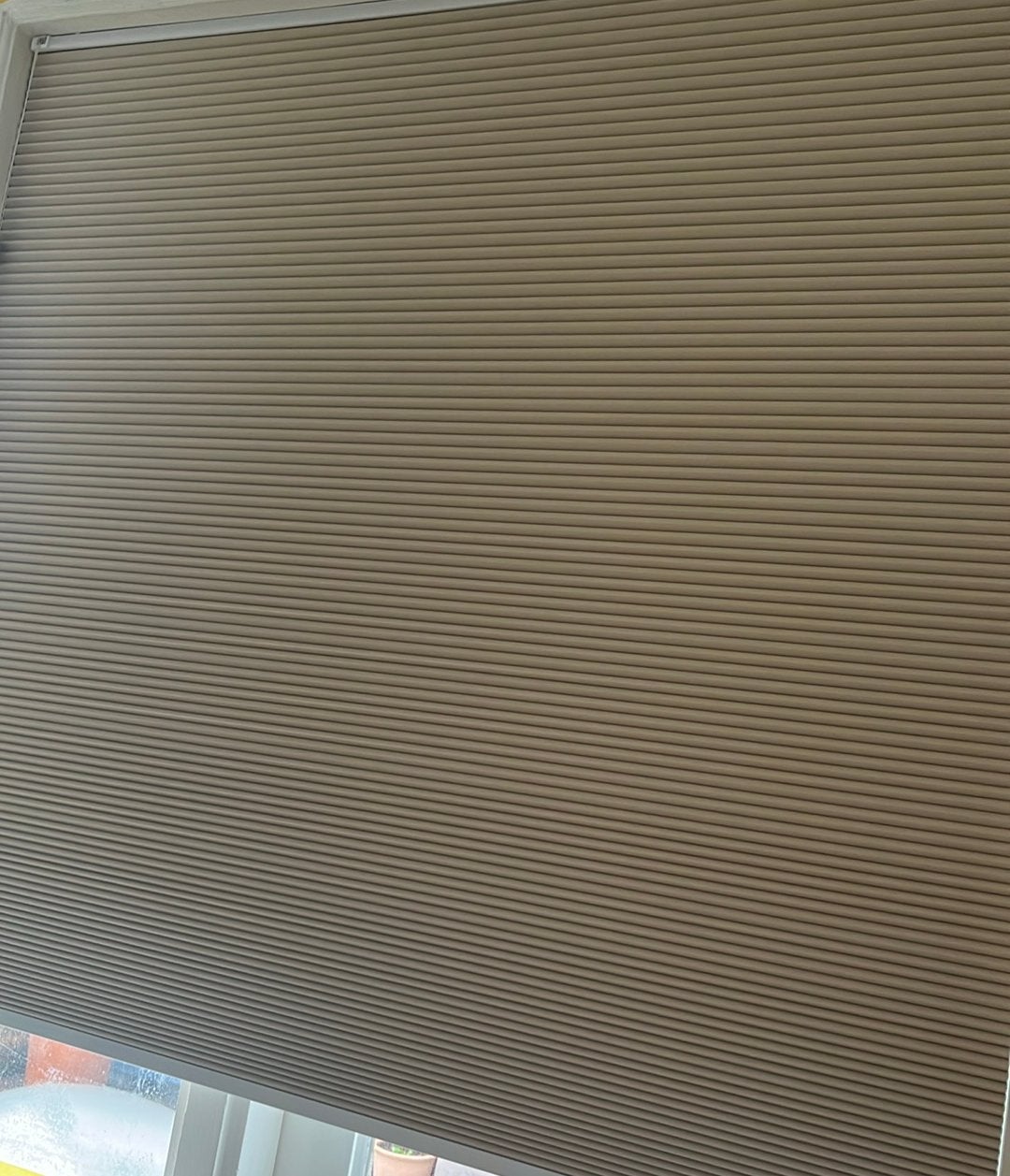 Plisse gordijnen verduisterend, ongebruikt, Verduisterend, Beige, Nieuw, Ophalen of Verzenden