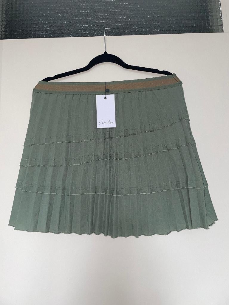 Cotton club dames leger groene pliche rok skirt mt L nieuw, Kleding | Dames, Rokken, Maat 42/44 (L), Nieuw, Ophalen of Verzenden