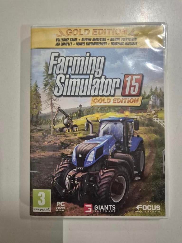 Farming Simulator 15 Gold Edition PC - Zo goed als nieuw, Gebruikt, Eén computer, Ophalen of Verzenden, Simulatie