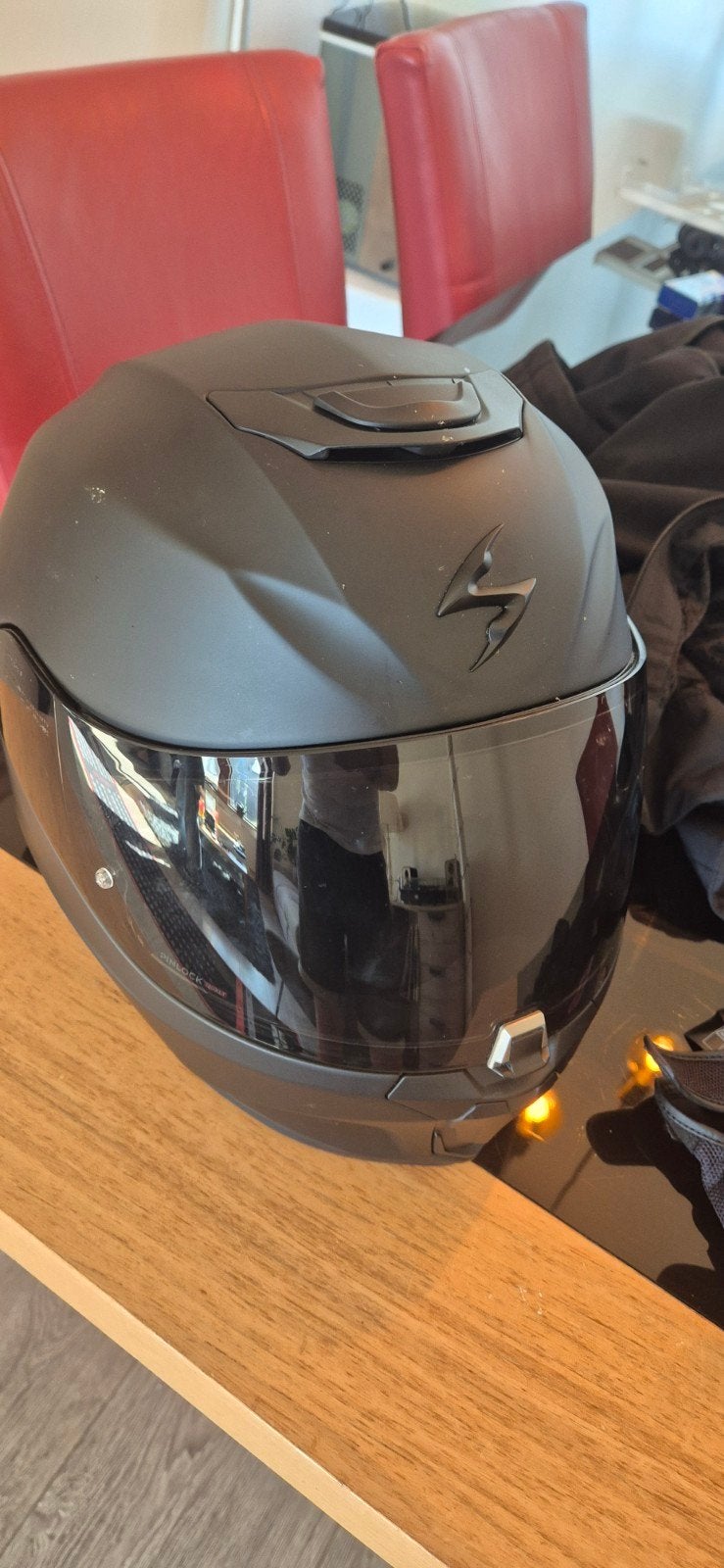 Motorhelm, jas en handschoenen - Alpinestars & Scorpion, Motoren, Kleding | Motorkleding, Jas | textiel, Ophalen of Verzenden