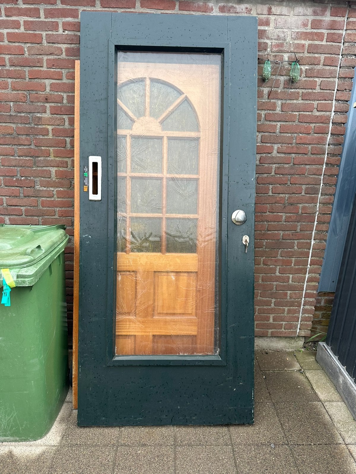 Grote zware voordeur, Ophalen, Gebruikt, 80 tot 100 cm, Buitendeur