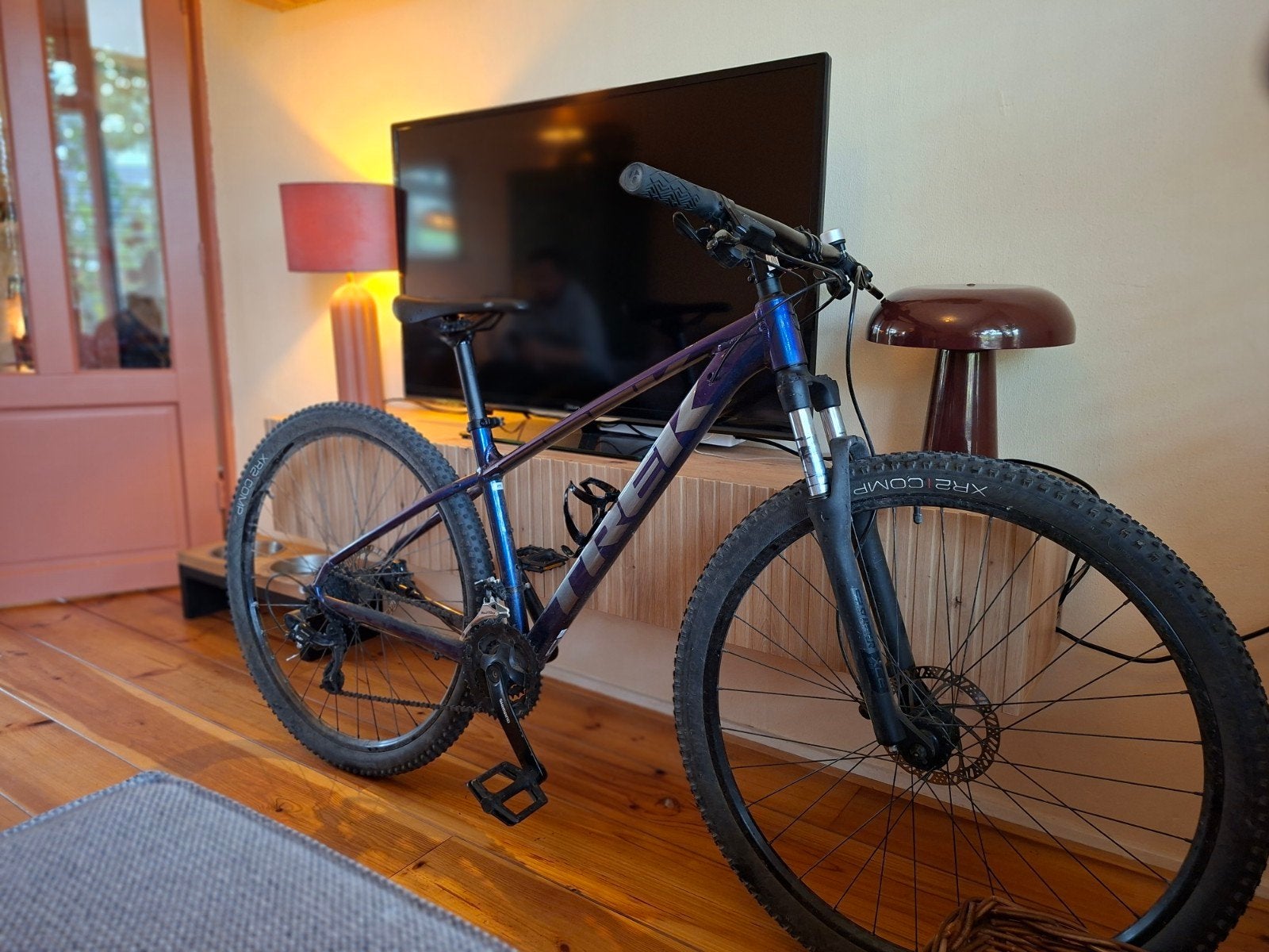 Mountainbike Marlin 5 Women's, paars, Hardtail, Zo goed als nieuw, Dames, Schijfrem