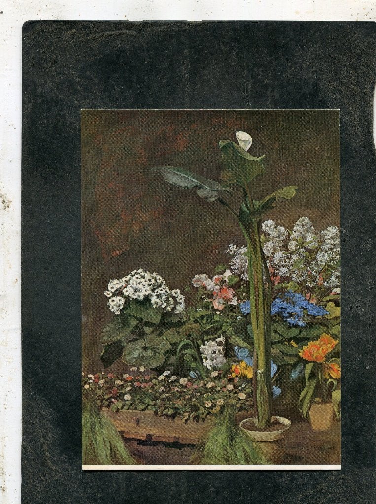 Ansicht Auguste Renoir - Arum and Greenhouse's plants, Verzenden, 1980 tot heden, Ongelopen