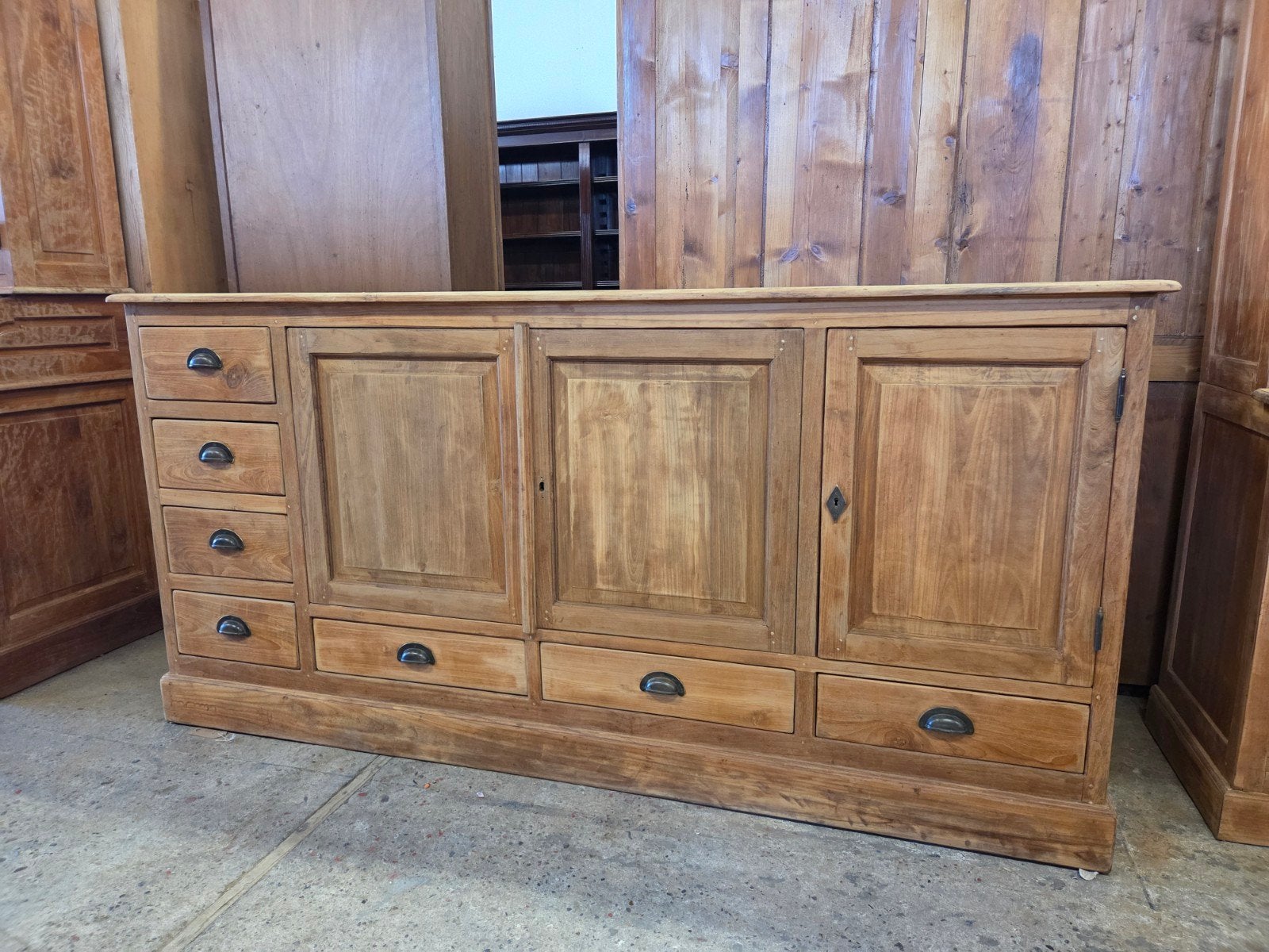 prachtig dressoir ~ tv-meubel ~ buffetkast ~ ladekast, Ophalen, Met deur(en), Teakhout, Zo goed als nieuw