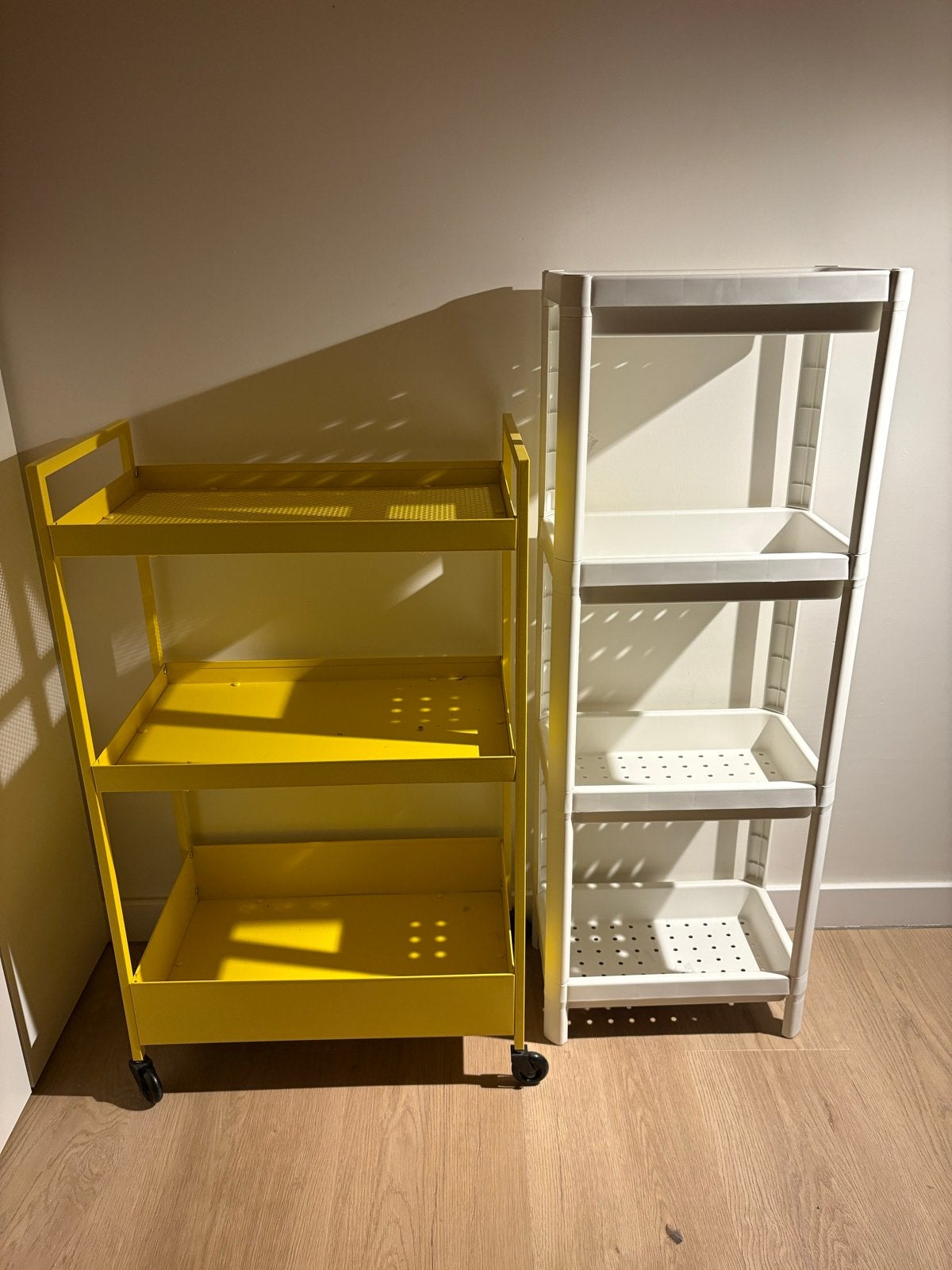IKEA RÅSKOG en LERBERG, Ophalen, Gebruikt