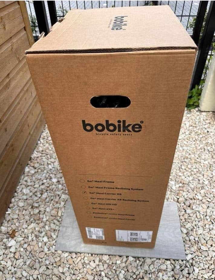 Bobike MIK HD fietstoeltje urban black, Fietsen en Brommers, Fietsaccessoires | Fietsstoeltjes, Ophalen of Verzenden, Nieuw