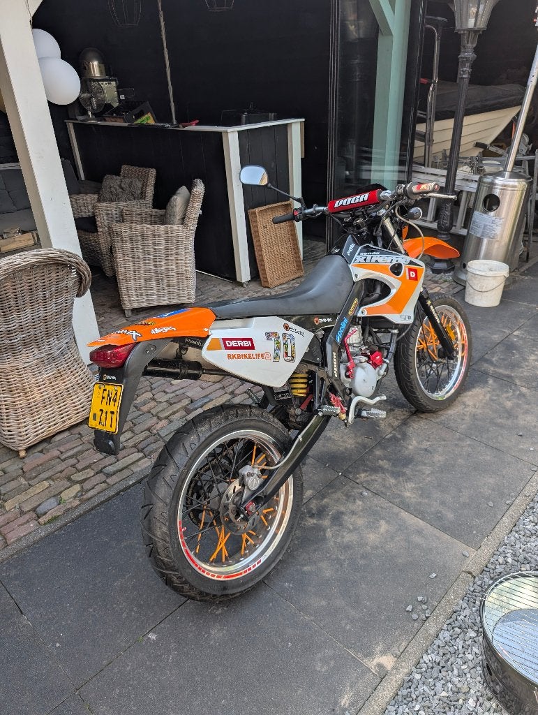 Derbi senda, Ophalen, Maximaal 45 km/u, 70 cc, Zo goed als nieuw