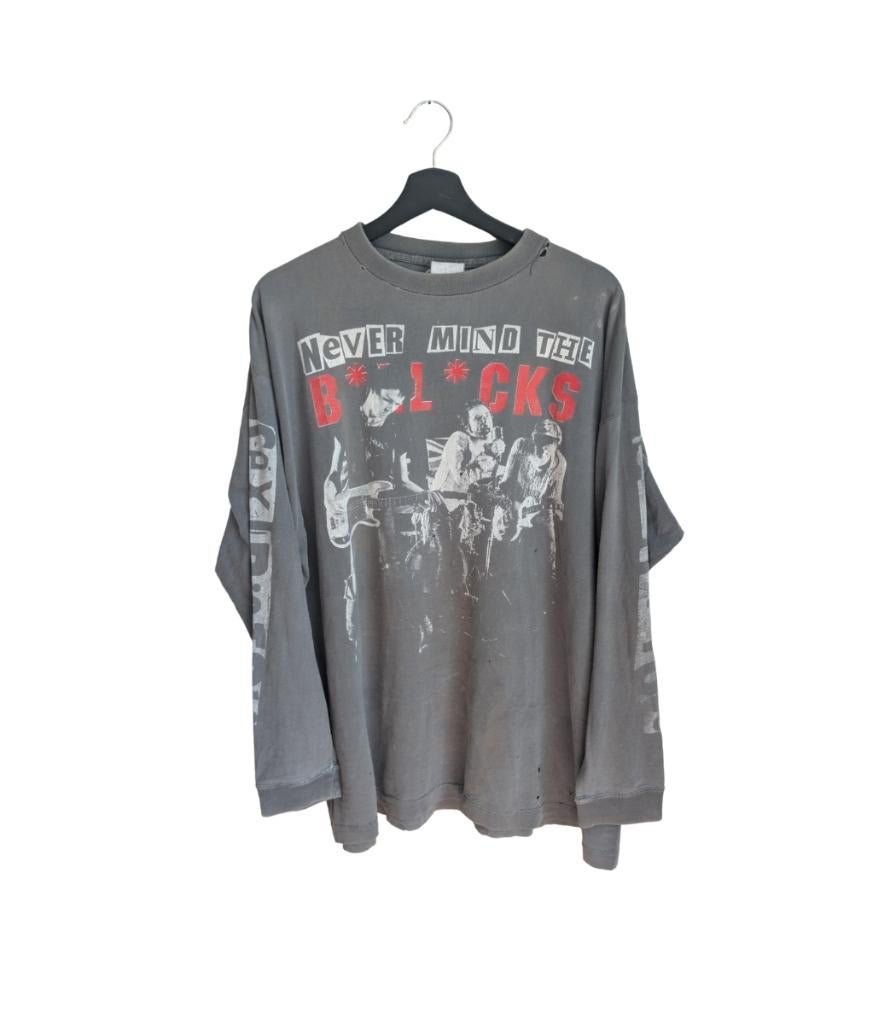 never mind the bollocks 90s longsleeve – xl – vintage punk, Kleding | Heren, T-shirts, Vintage, Vintage, Ophalen of Verzenden