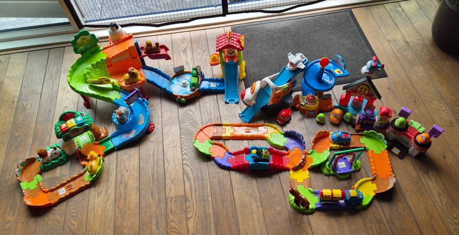Grote VTech Toet Toet Auto's en Zoef Zoef Dieren collectie, Ophalen, Gebruikt