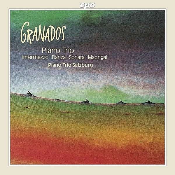 GRANADOS Piano trio CD CPO NIEUWSTAAT, Ophalen of Verzenden, Romantiek, Zo goed als nieuw, Kamermuziek