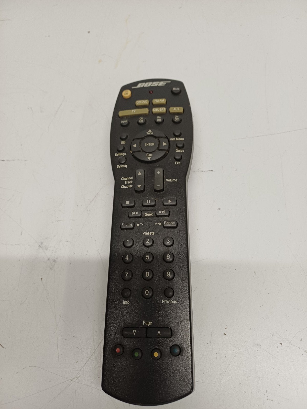 Bose Afstandsbediening voor de 321 Series, Ophalen of Verzenden, Gebruikt, Origineel, Mediaspeler