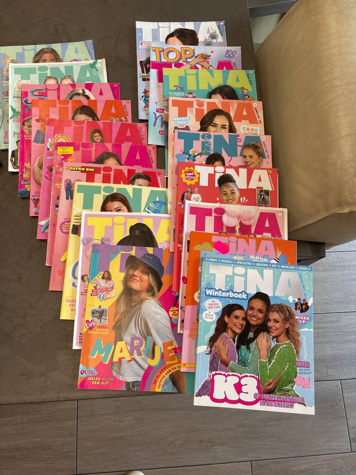 19 Tina tijdschriften - Uren leesplezier!, Boeken, Ophalen of Verzenden, Gelezen, Overige typen