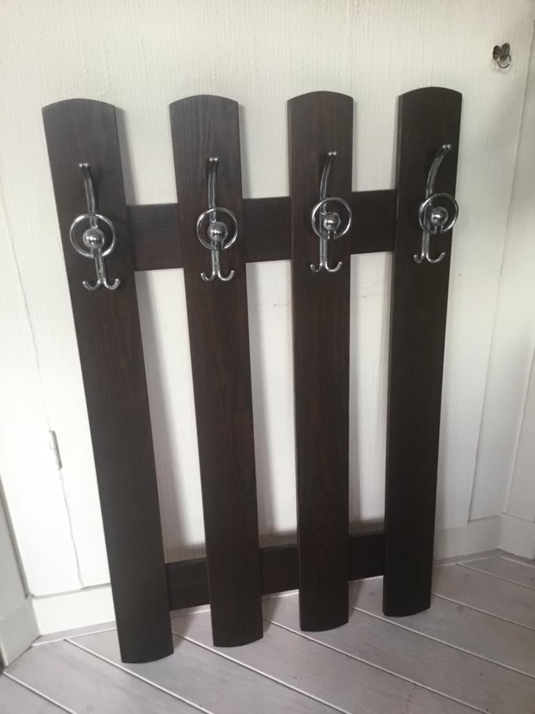 Vintage kapstok. Space Age.  Jaren 70, Ophalen of Verzenden, Zo goed als nieuw, Wandkapstok, Minder dan 100 cm