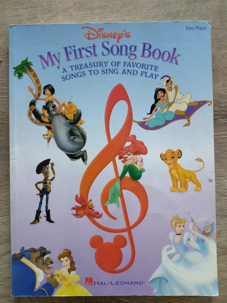 Disney's My First Song Book - Easy Piano - Hal Leonard, Muziek en Instrumenten, Bladmuziek, Gebruikt, Thema, Filmmuziek en Soundtracks