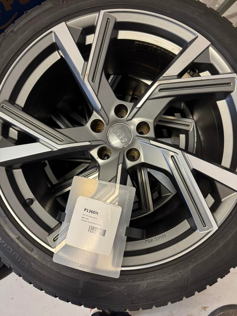 Alumium velgen met Winterbanden, Ophalen of Verzenden, 265 mm, Winterbanden, Banden en Velgen