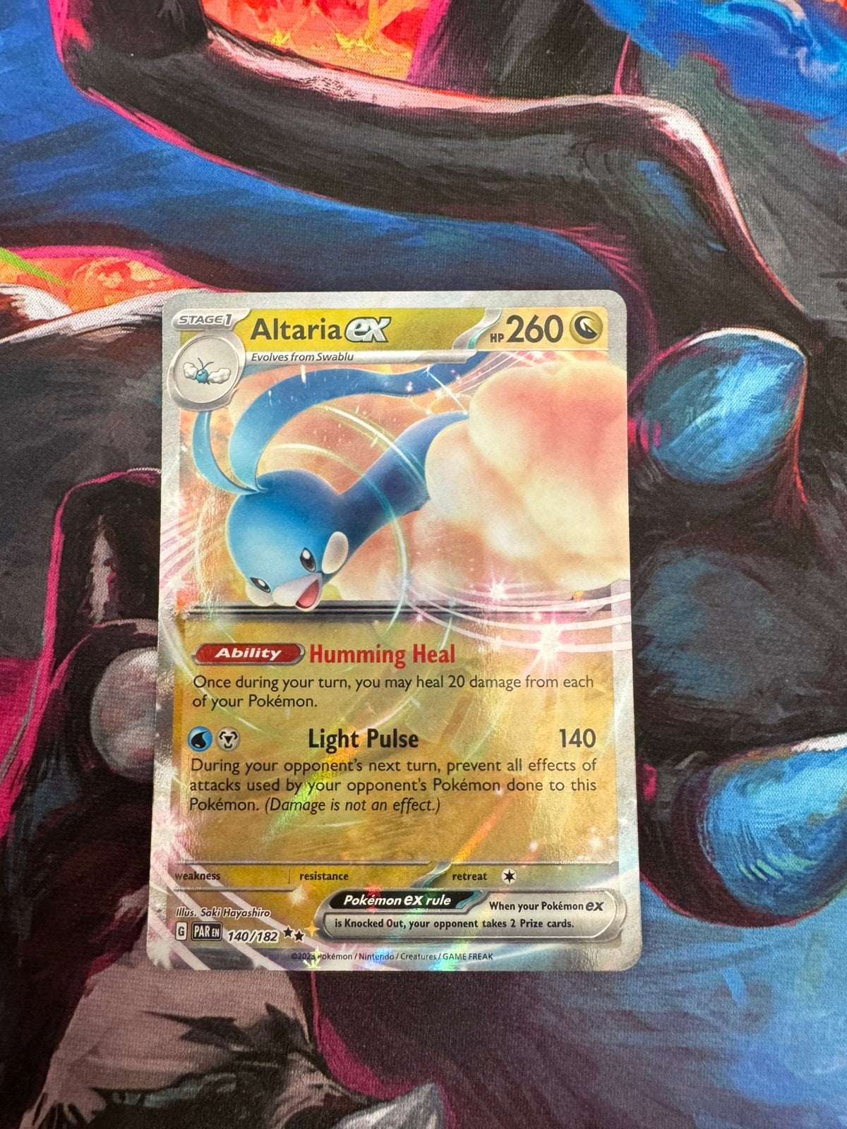 Pokémon kaarten Altaria EX #140, Hobby en Vrije tijd, Verzamelkaartspellen | Pokémon, Ophalen of Verzenden, Zo goed als nieuw