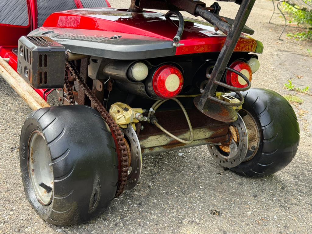 Scootmobiel Benzine Honda GX Motor 60 KM/H, Diversen, Ophalen of Verzenden, 46 km of meer, 16 km/u of meer