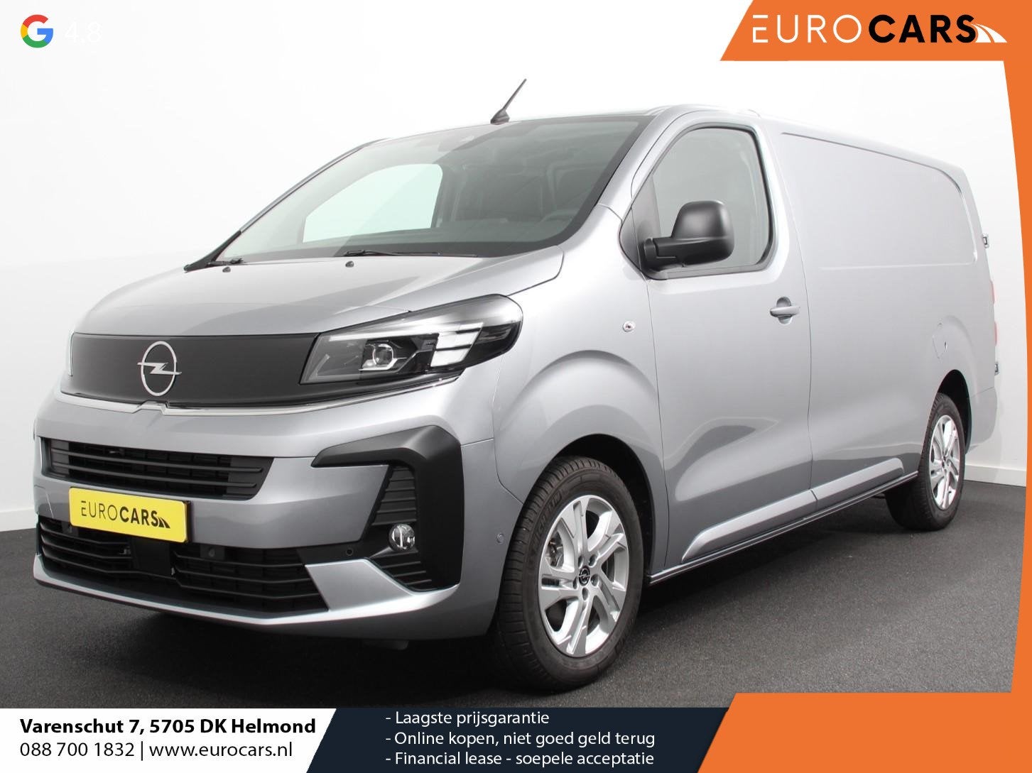 Opel Vivaro 2.0 BlueHDi 180 S&S L3 Automaat Apple Carplay /, Auto's, Stof, 4 cilinders, 2500 kg, Origineel Nederlands