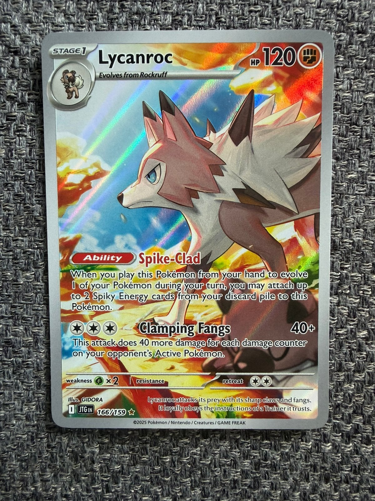 Lycanroc 166/159, Ophalen, Zo goed als nieuw