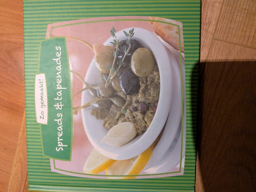 boekje recepten spreads en tapenades zo gemaakt gratis, Boeken, Ophalen of Verzenden, Zo goed als nieuw, Tapas, Hapjes en Dim Sum