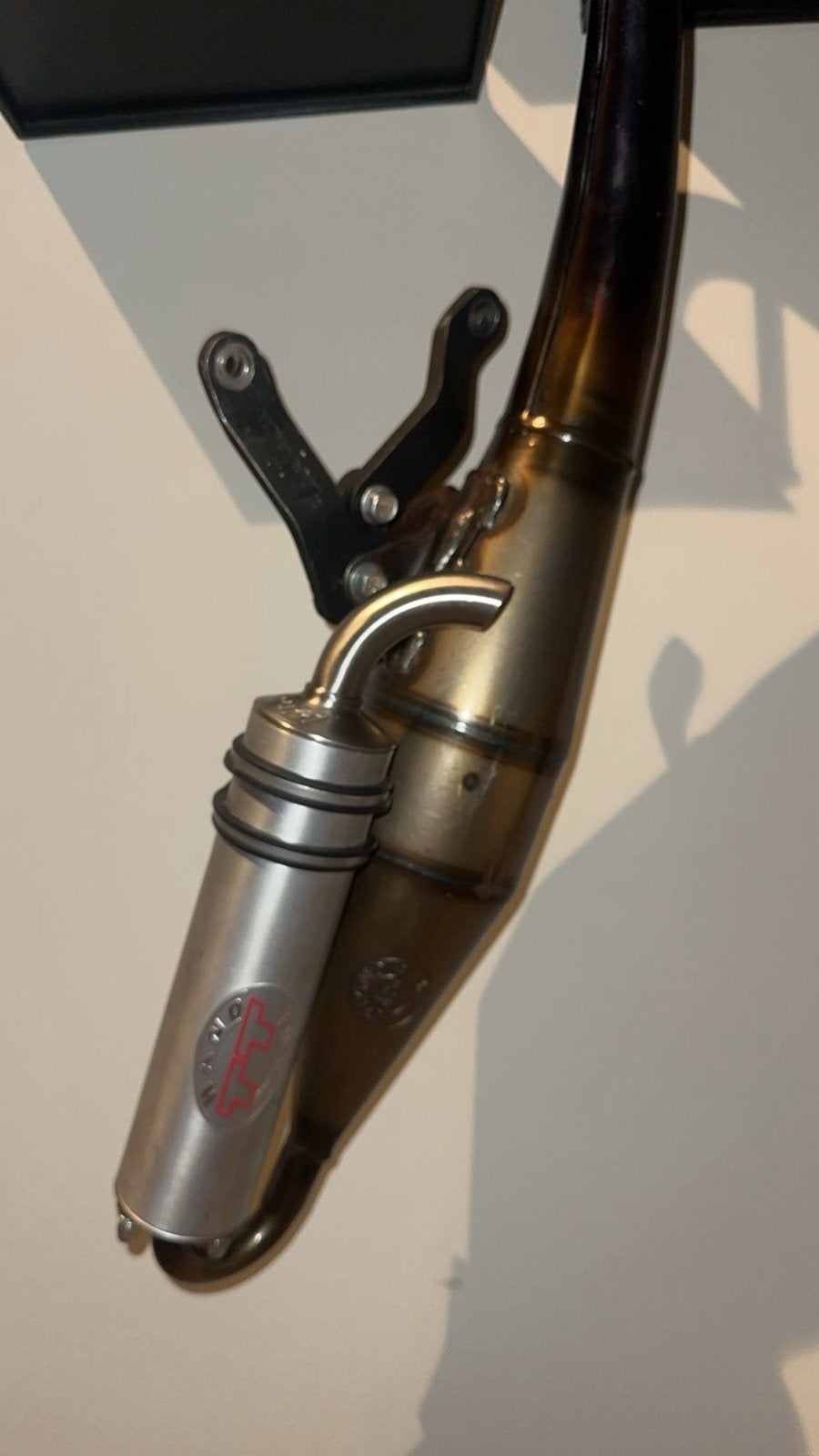 Terug loop piaggio 2 takt leovince tt, Ophalen of Verzenden, Zo goed als nieuw