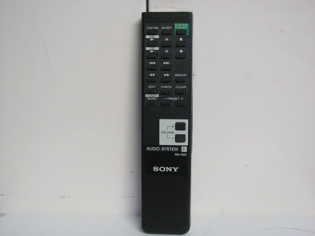 Sony audio system rm-s22, Ophalen of Verzenden, Zo goed als nieuw, Origineel, Receiver of Versterker