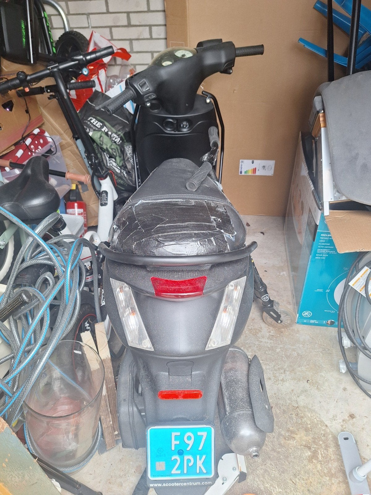 piaggio zip 80cc, Fietsen en Brommers, Ophalen, Gebruikt, Benzine, Piaggio